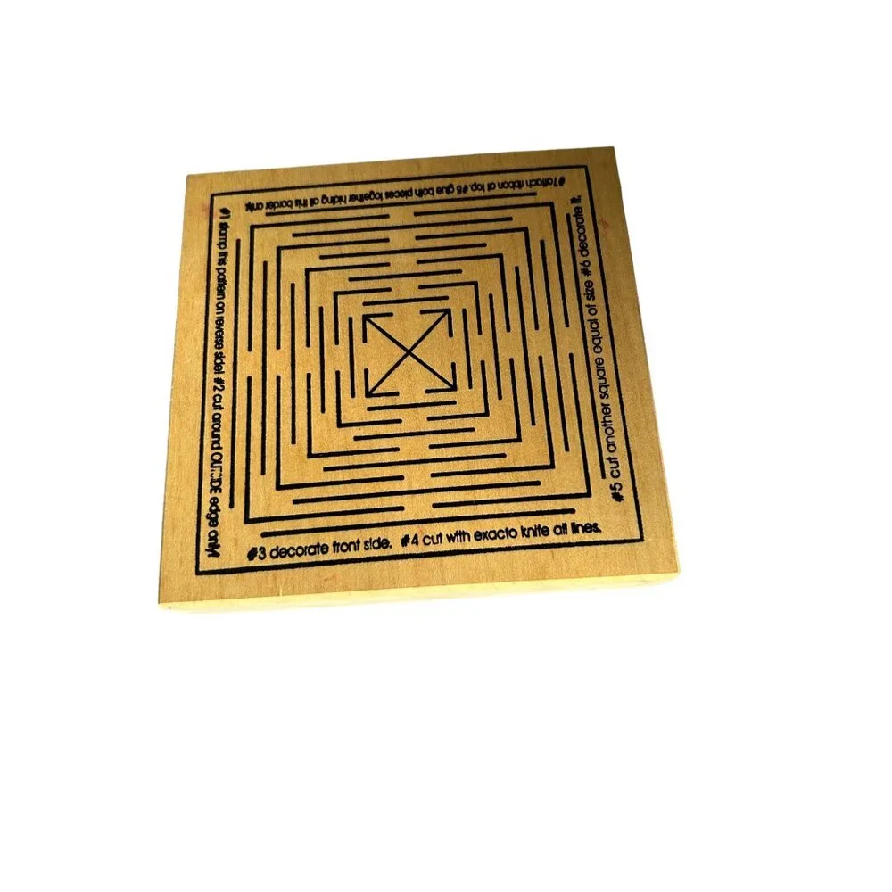 Northwoods CC Rubber Stamps Lantern Making Party Decoration CCP593‎ Cards Crafts